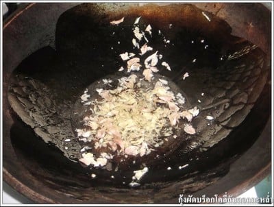 วิธีทำ กุ้งผัดบร็อกโคลี่กับดอกกะหล่ำ