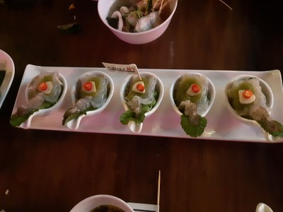 กุ้งแช่น้ำปลา