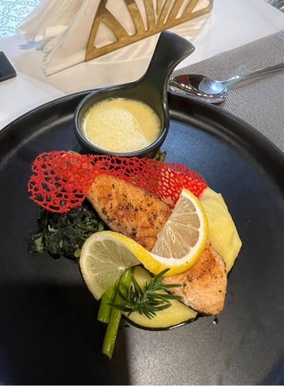 สเต็กแซลมอน