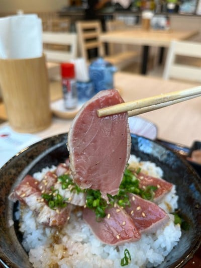 ชุดข้าวหน้าสเต็กฮงมากุโระ