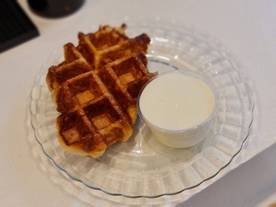 Croffle × ครีมสด