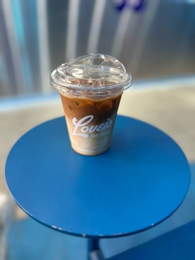 Iced latte = 80 Baht