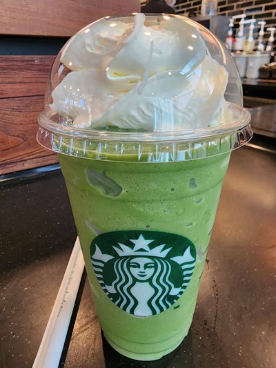 Greentea Frappucino