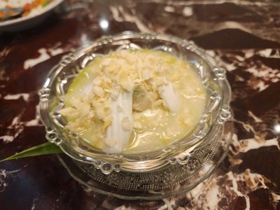 ข้าวเม่าเปียกมะพร้าวอ่อน