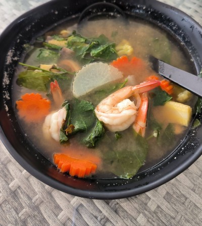 แกงเลียงกุ้งสด