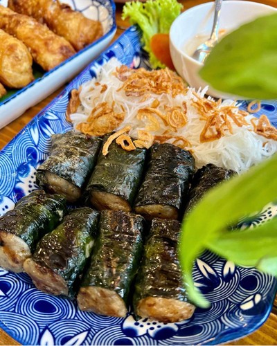 หมูย่างใบชะพลู