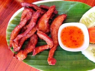 หมูทอดล้านนา