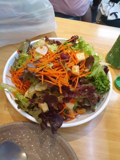 เมนูของร้าน Jones' Salad โรงพยาบาลศิริราช (ตึกนวมินทร์ 84 ชั้น B1)