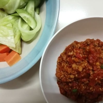 น้ำพริกอ่องเร่งรีบมาก