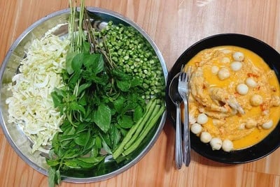 ขนมจีนน้ำยาปลาช่อน #WongnaiCooking
