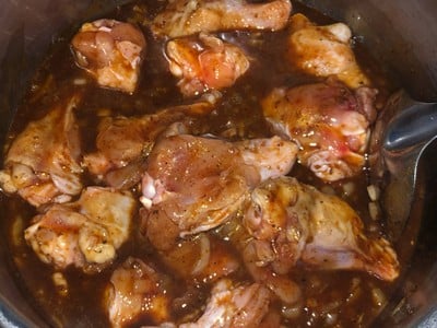 วิธีทำ ปีกบนไก่อบซอส