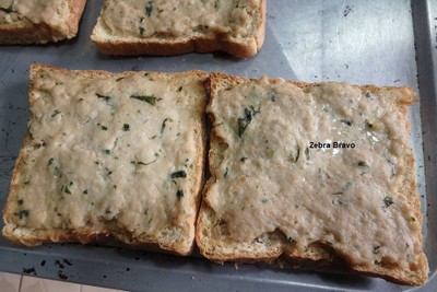 วิธีทำ แซนวิชขนมปังหน้าหมู