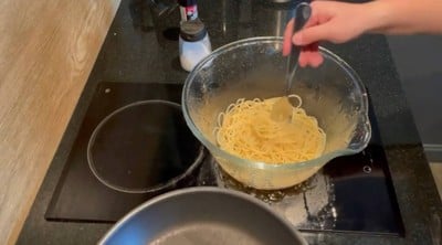 วิธีทำ พาสต้าครีมกุ้ง