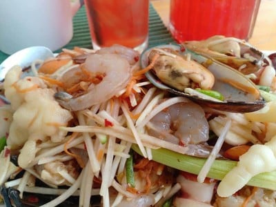 วิธีทำ ตำทะเลรวม #WongnaiCooking