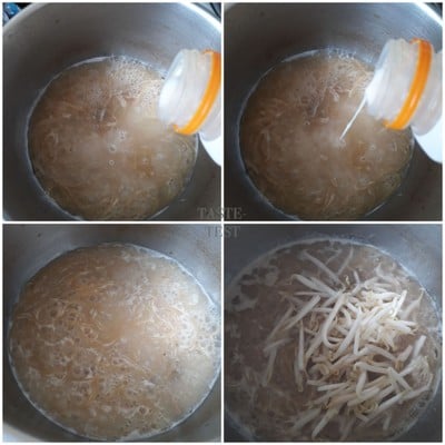วิธีทำ ซุปสปาเก็ตตี้กับหมูผัดพริกป่นเกาหลี