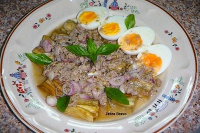 วิธีทำ ยำมะเขือยาว