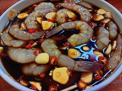 กุ้งดองซีอิ๊วเกาหลี #WongnaiCooking