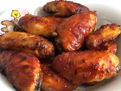 วิธีทำ ปีกกลางไก่อบซอสโคชูจัง วิธีทำ ปีกกลางไก่อบซอสโคชูจัง