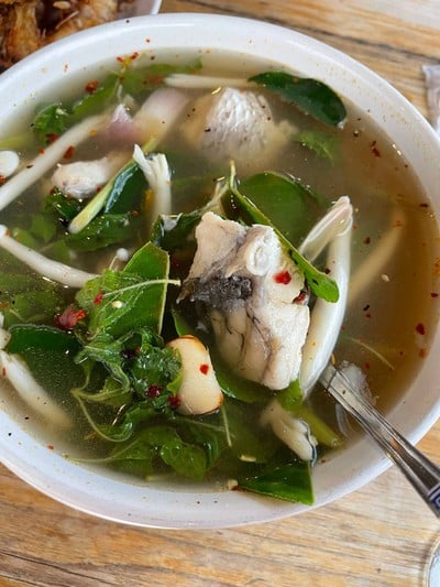 ต้มยำปลากะพง