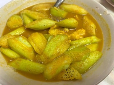 แกงเหลืองคูนปลาเก๋า