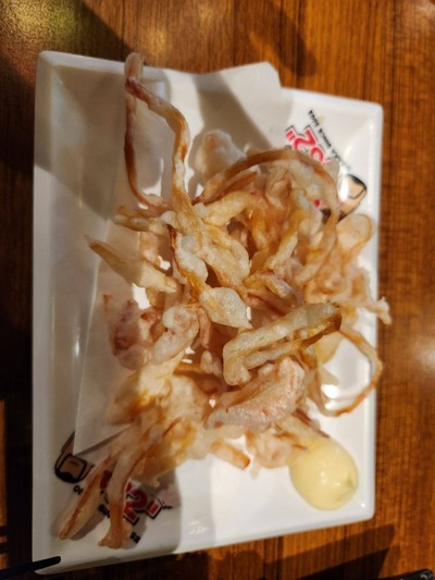 ปลาหมึกทอด