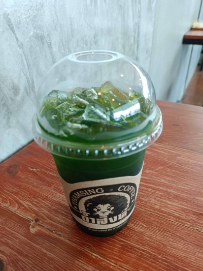 ชาเขียวน้ำผึ้งมะนาว