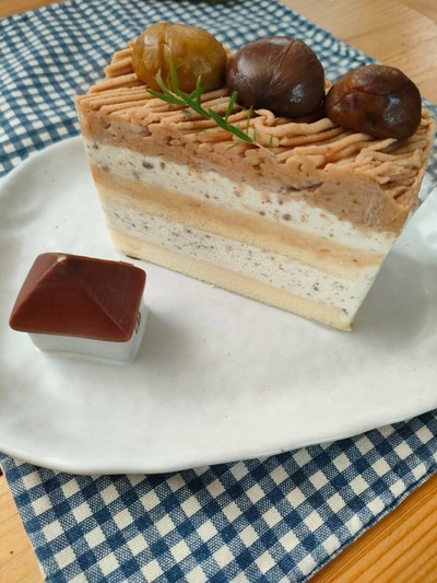 Japanese Mont Blanc Shortcake