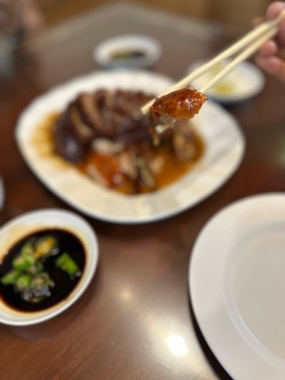 เป็ดย่างหนังกรอบ