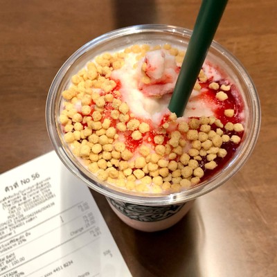 สตอเบอร์รี่ชีสเค้กปั่น