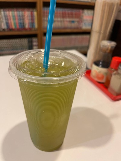 Ice green tea