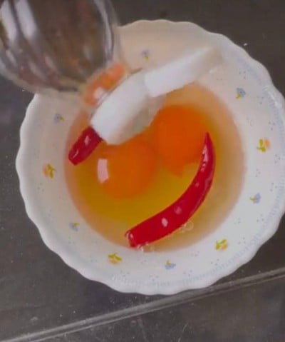 วิธีทำ ไข่ทรงเครื่องไมโครเวฟ