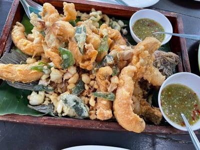 เมนูของร้าน ร้านอาหารบ้านสวน