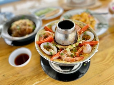 🍳 ไข่ตุ๋นหม้อไฟทะเล. (ราคา 200 บาท)