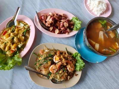 เมนูของร้าน เค ชาวรวย
