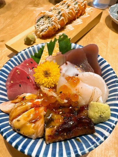 เมนูของร้าน Namerou Sushi