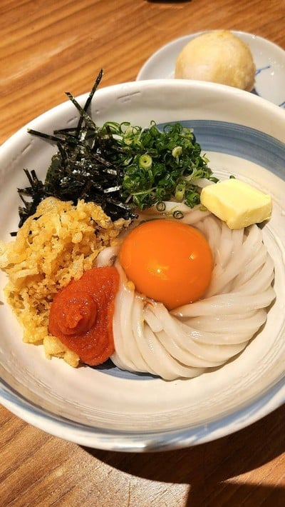 อูด้งไข่ปลาเมนไตโกะ