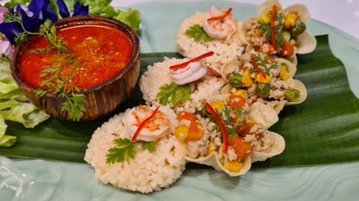 ข้าวตังหน้ากุ้ง