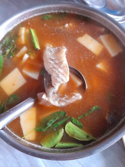 แกงส้มพริกสดปลากะพง