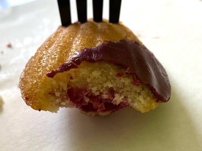 raspberry  madeleine