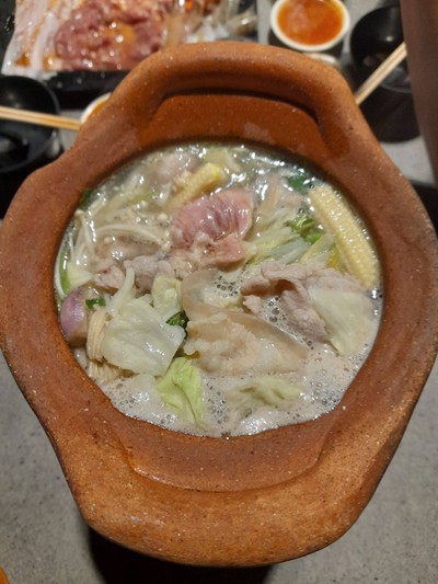 ชุดหมูจุ่มหน้าหม้อ ใหญ่