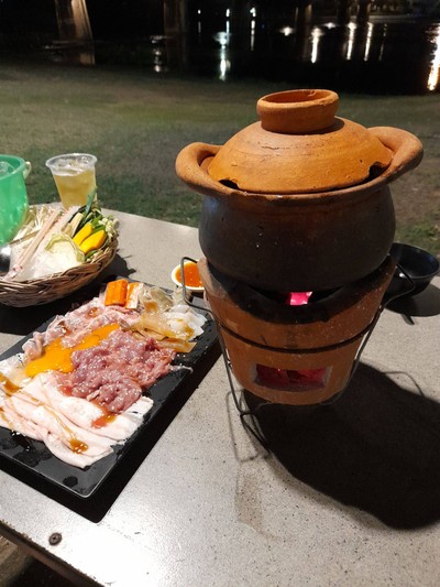 ชุดหมูจุ่มหน้าหม้อ ใหญ่