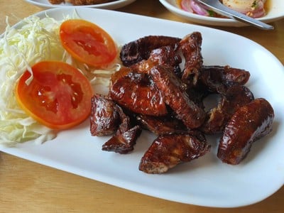 เมนูของร้าน ส้มตำจัดจ้าน ราชพฤกษ์