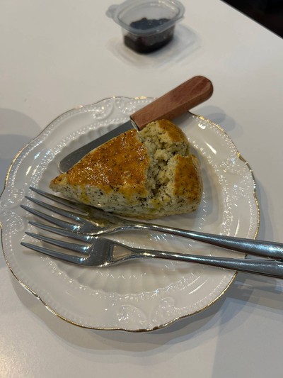 Earl grey scone
