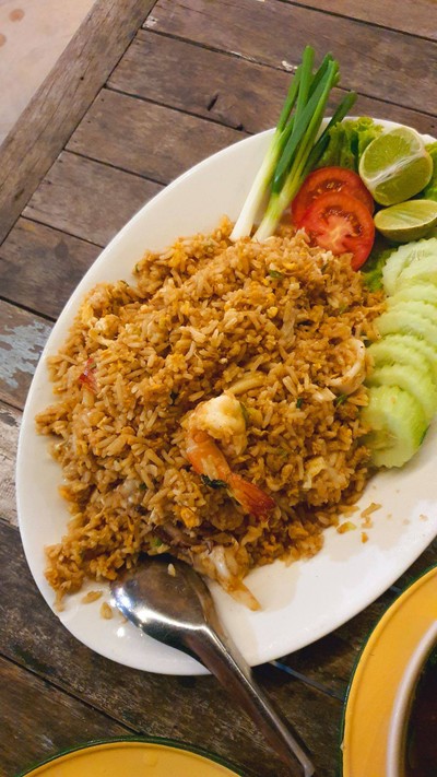 ข้าวผัดทะเล ใหญ่