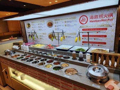 เมนูของร้าน Haidilao เซ็นทรัลพัทยา