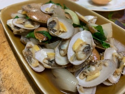 วิธีทำ หอยลายผัดโหระพา