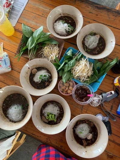 เมนูของร้าน ก๋วยเตี๋ยวเรืออยุธยา ลาดพร้าววังหิน 4