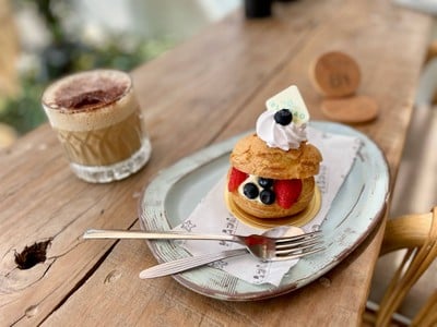 🥠 Choux Cream. (Price 95++ Baht.)
