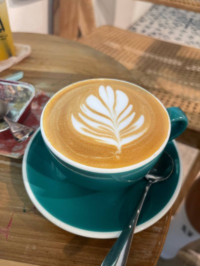 ลาเต้ร้อน