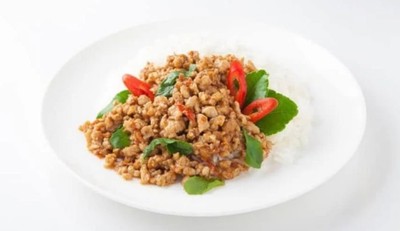 กระเพราหมูสับ